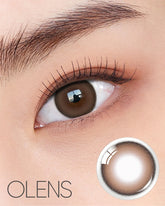 OLENS Mood Night Mood Choco 月拋彩色隱形眼鏡(2片)